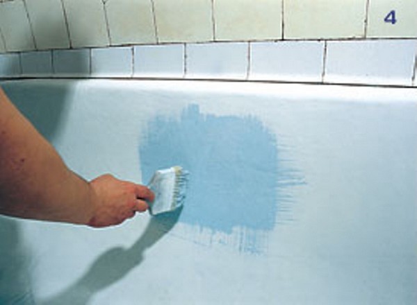 ремонт чугунной ванны эмалью фото