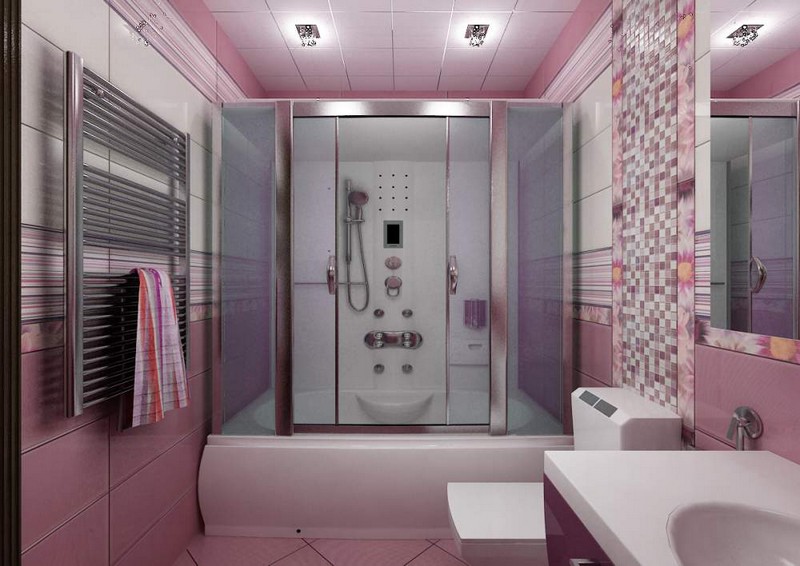 красивый дизайн ванной комнаты фото