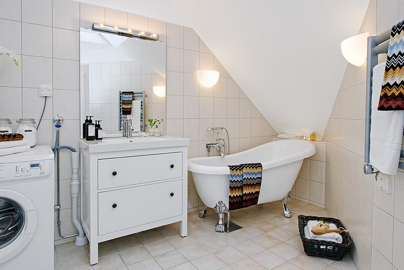 ванная в скандинавском стиле фото