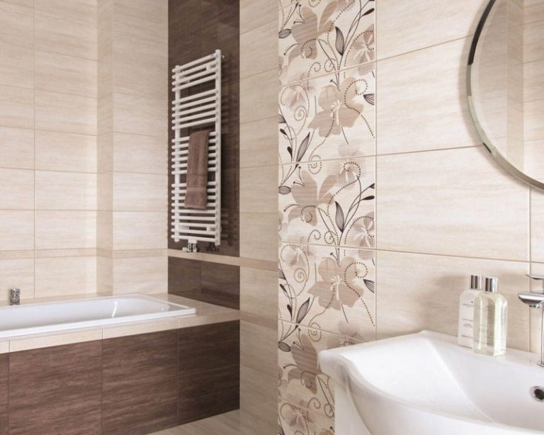 Бежевая плитка для ванной: характеристики | Ремонт и дизайн ванной комнаты